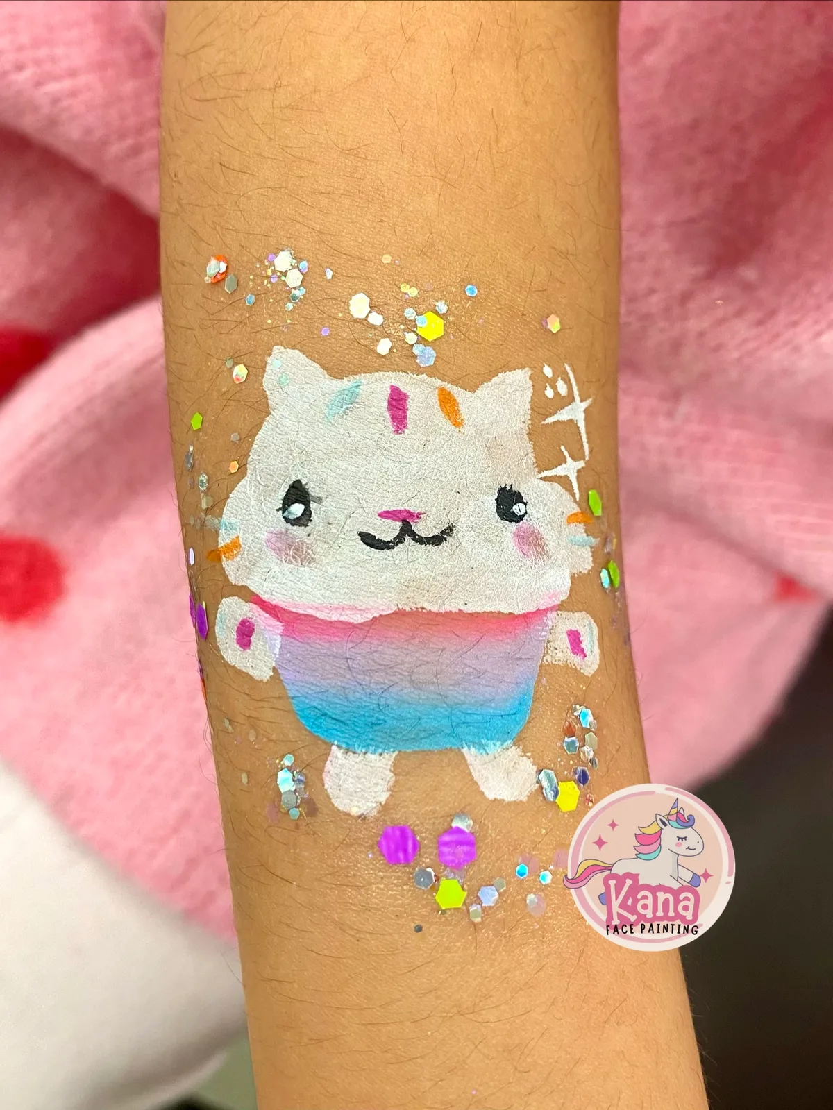 Gabby face painting design